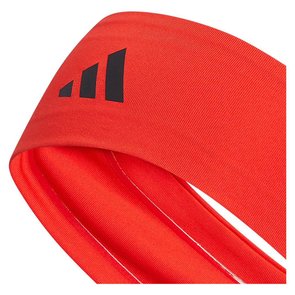 Alphaskin 3 Headband Red and Black Accessories Adidas