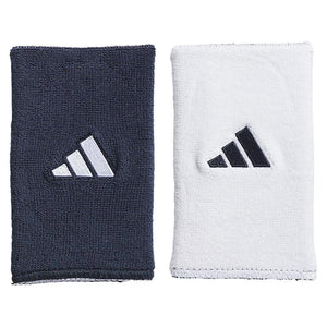 Interval Large Reversible 2.0 Wristband Collegiate Navy and White Accessories Adidas