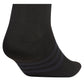 Men`s Superlite 3.0 6 Pack Quarter Tennis Socks Black and Night Grey Adidas