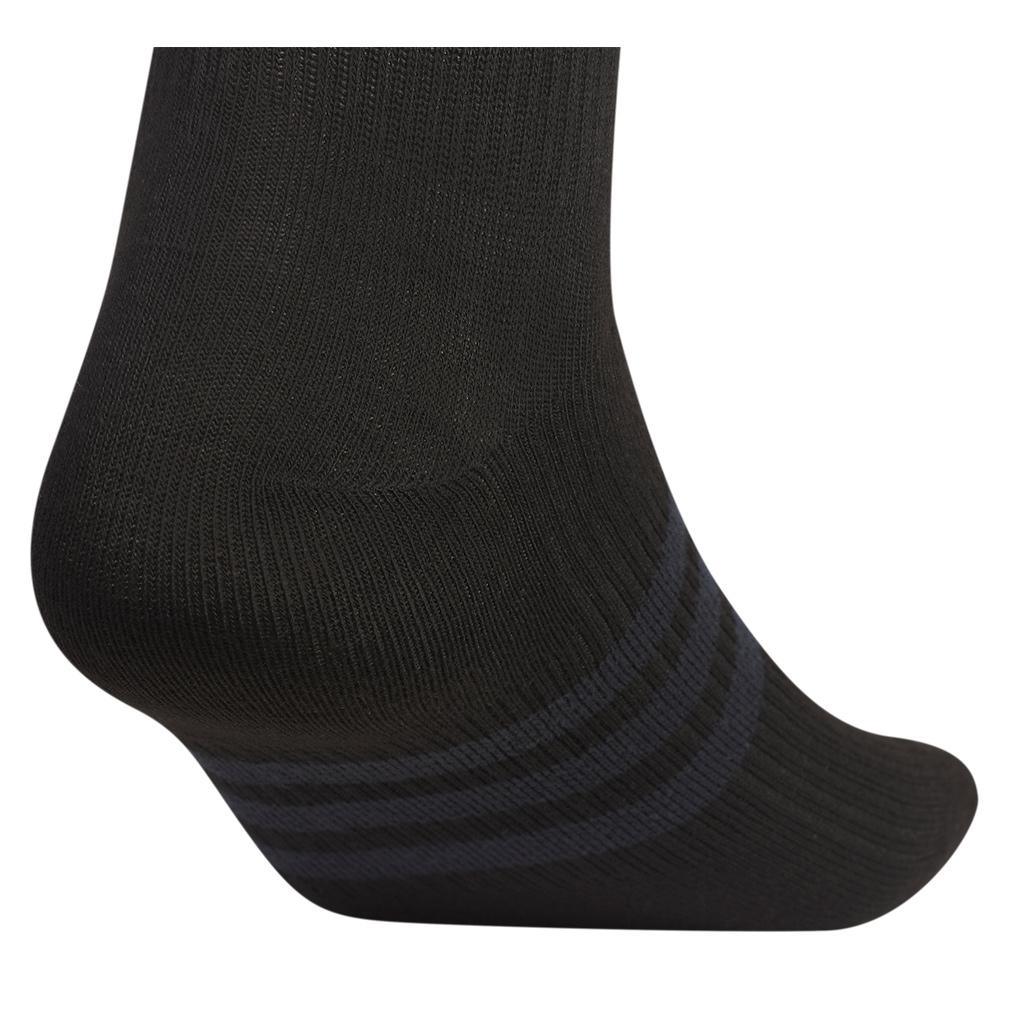 Men`s Superlite 3.0 6 Pack Quarter Tennis Socks Black and Night Grey Adidas