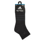 Men`s Superlite 3.0 6 Pack Quarter Tennis Socks Black and Night Grey Adidas
