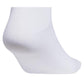 Men`s Superlite 3.0 6 Pack Low Cut Tennis Socks White and Black Adidas