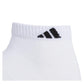 Men`s Superlite 3.0 6 Pack Low Cut Tennis Socks White and Black Adidas