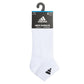 Men`s Superlite 3.0 6 Pack Low Cut Tennis Socks White and Black Adidas