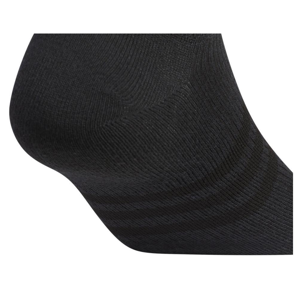 Men`s Superlite 3.0 6 Pack No Show Tennis Socks Black and Night Grey Adidas