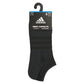 Men`s Superlite 3.0 6 Pack No Show Tennis Socks Black and Night Grey Socks Adidas