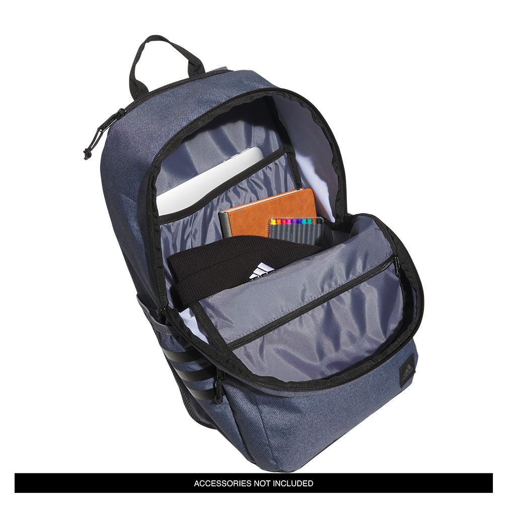 Classic 3S 5 Backpack Twill Onix Grey and Black Bags Adidas