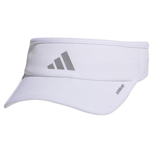 Women`s Superlite 3 Visor White and Silver Metallic Apparel Adidas