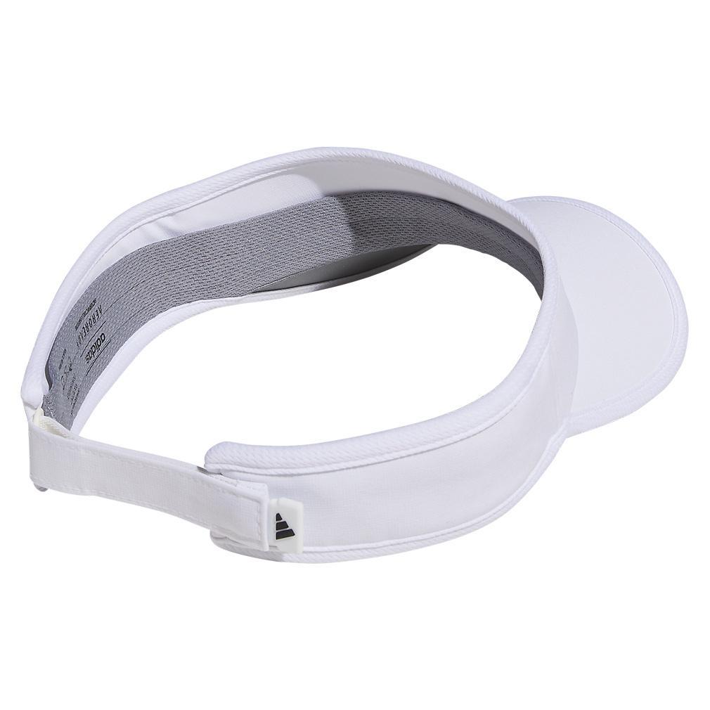 Menâ€™s Superlite 3 Visor White and Black Apparel Adidas