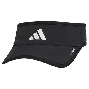 Women`s Superlite 3 Visor Black and White Apparel Adidas