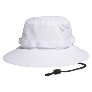 Men`s Victory 5 Bucket Hat White and Black Apparel Adidas