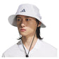 Men`s Victory 5 Bucket Hat White and Black Apparel Adidas