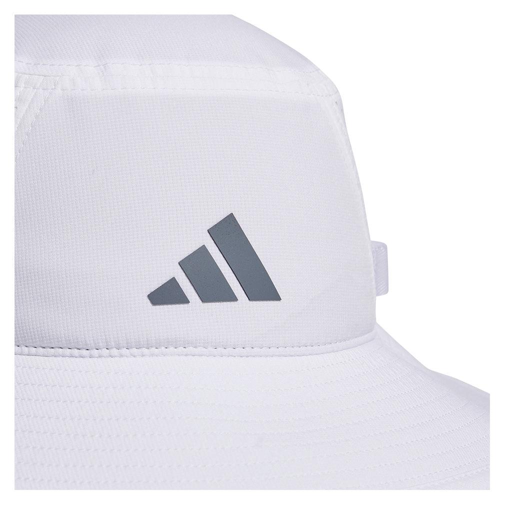 Men`s Victory 5 Bucket Hat White and Black Apparel Adidas