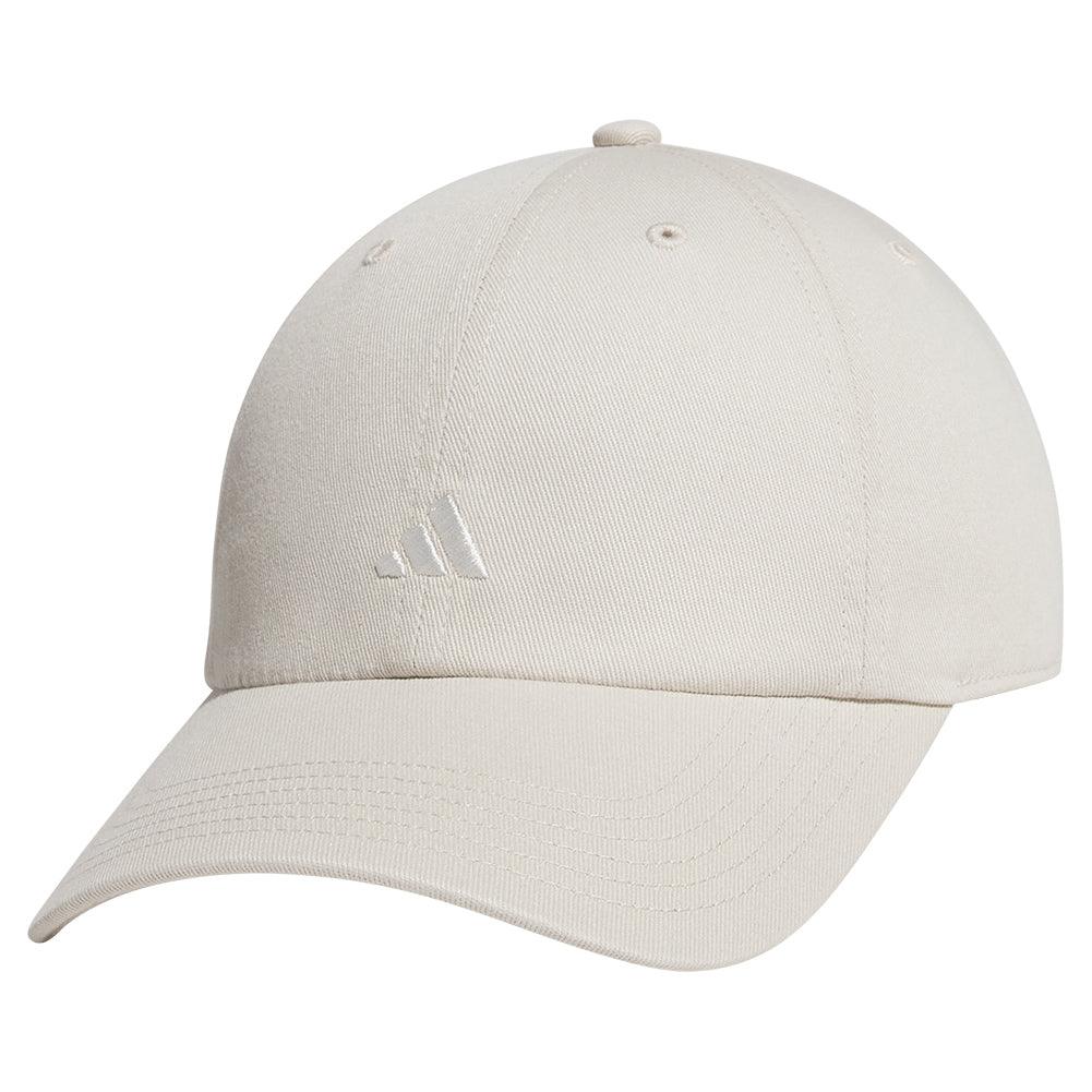 Women`s Saturday 3 Cap Wonder Alumina Grey and Off White Apparel Adidas