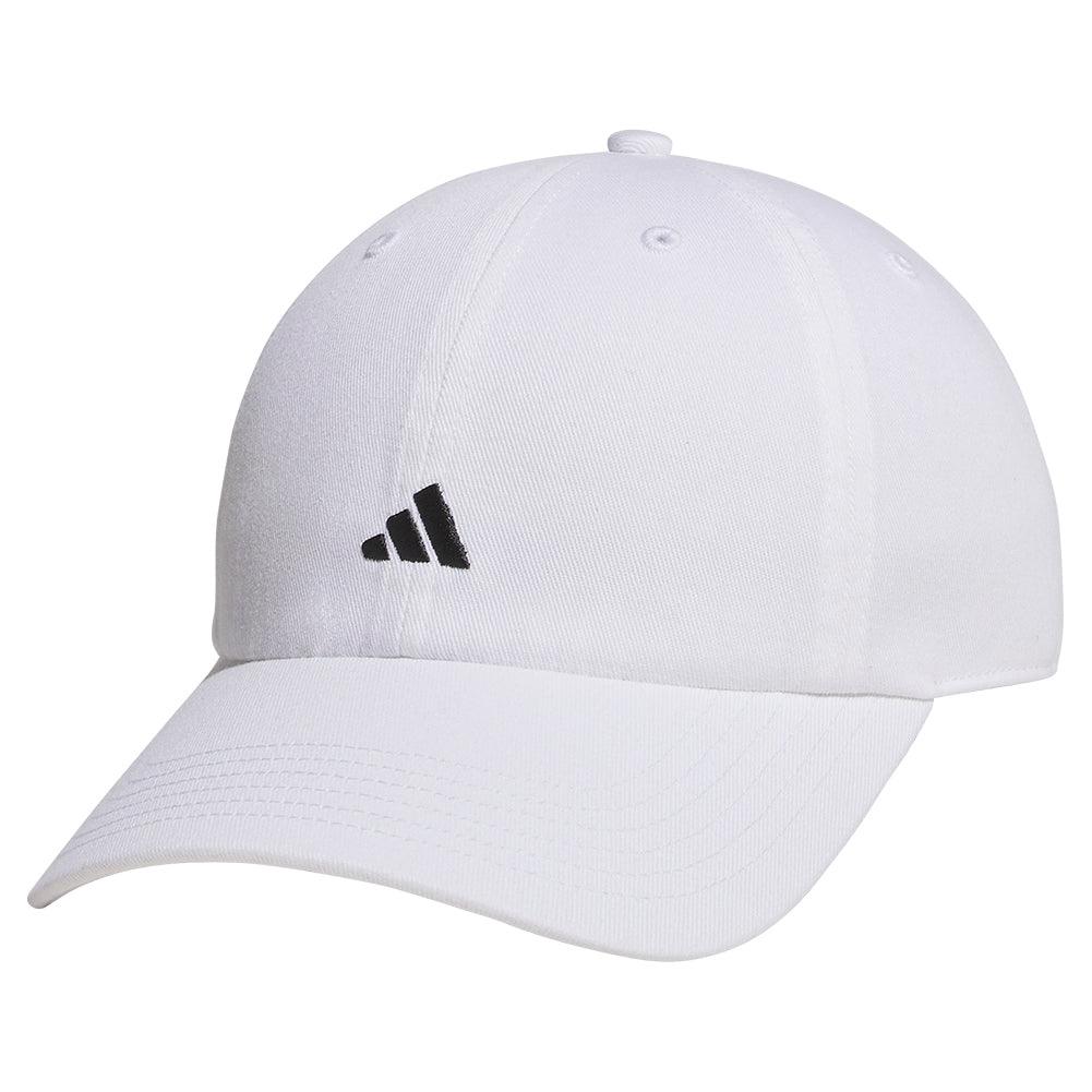 Women`s Saturday 3 Cap White and Black Apparel Adidas