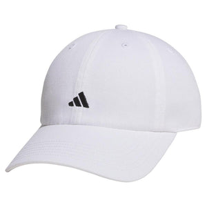 Women`s Saturday 3 Cap White and Black Apparel Adidas