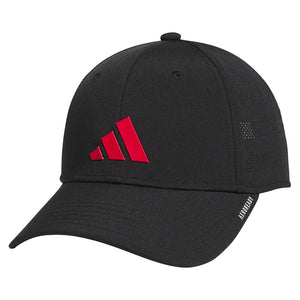 Juniors` Gameday 2 Snapback Black and Pure Ruby Red Apparel Adidas
