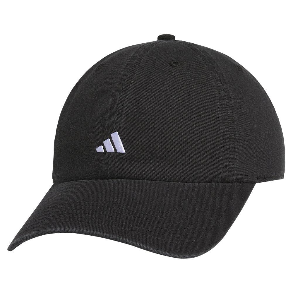 Women`s Saturday 3 Cap Black and White Apparel Adidas