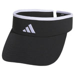 Women`s Match 2 Visor Black and White Apparel Adidas