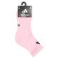Pure Training 2-Pack High Quarter Socks True Pink and Black Socks Adidas