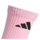 Pure Training 2-Pack High Quarter Socks True Pink and Black Socks Adidas