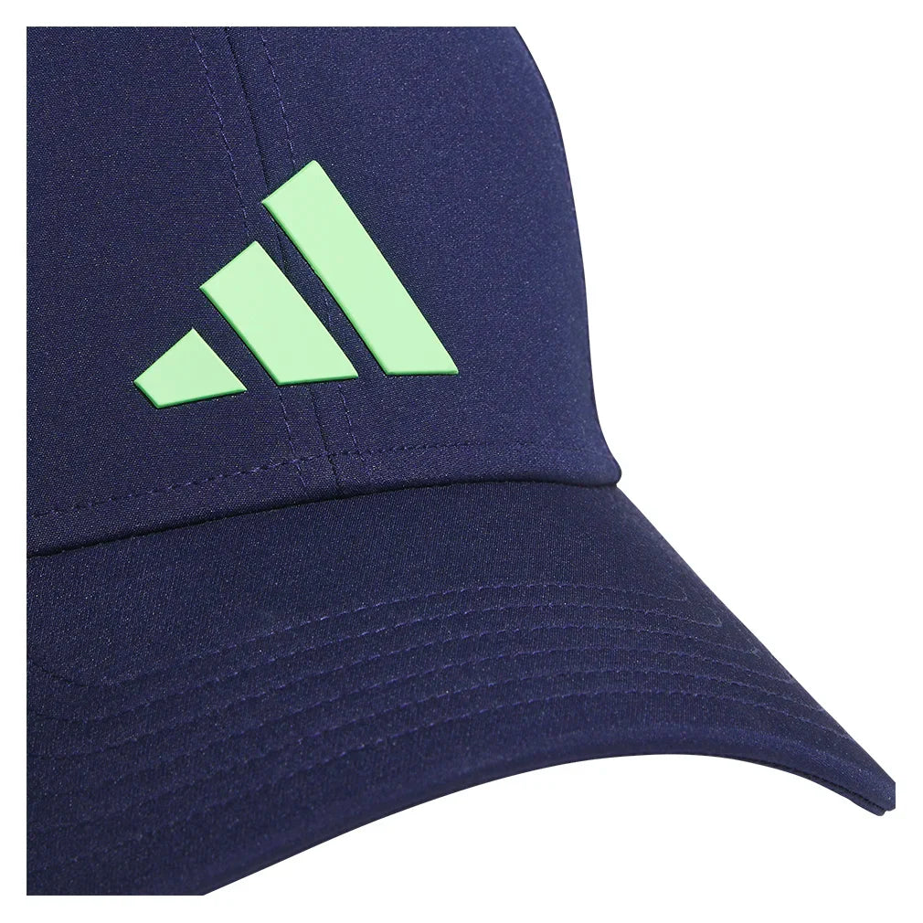 Juniors` Gameday 2 Snapback Dark Blue and Lime Burst Green Apparel Adidas