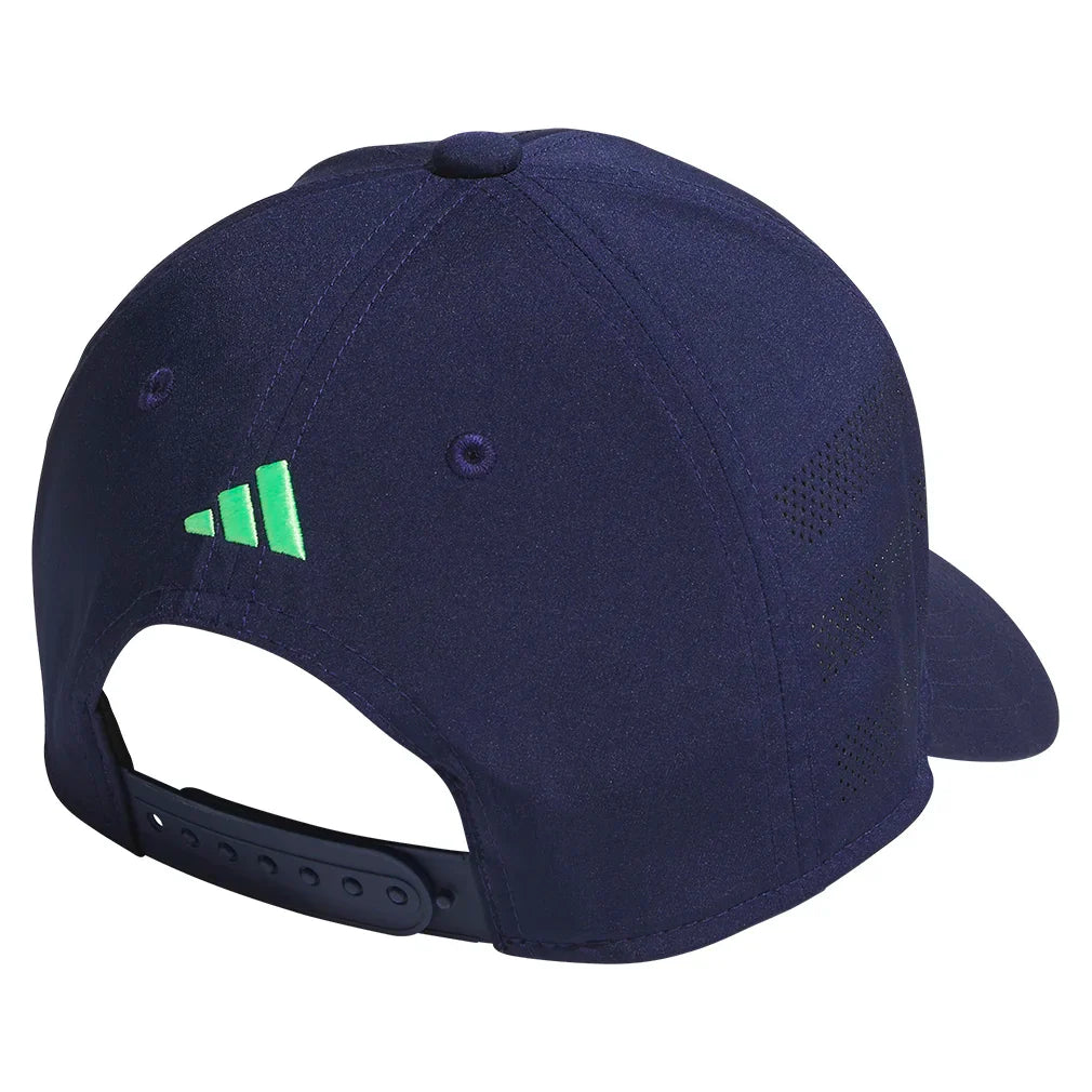 Juniors` Gameday 2 Snapback Dark Blue and Lime Burst Green Apparel Adidas