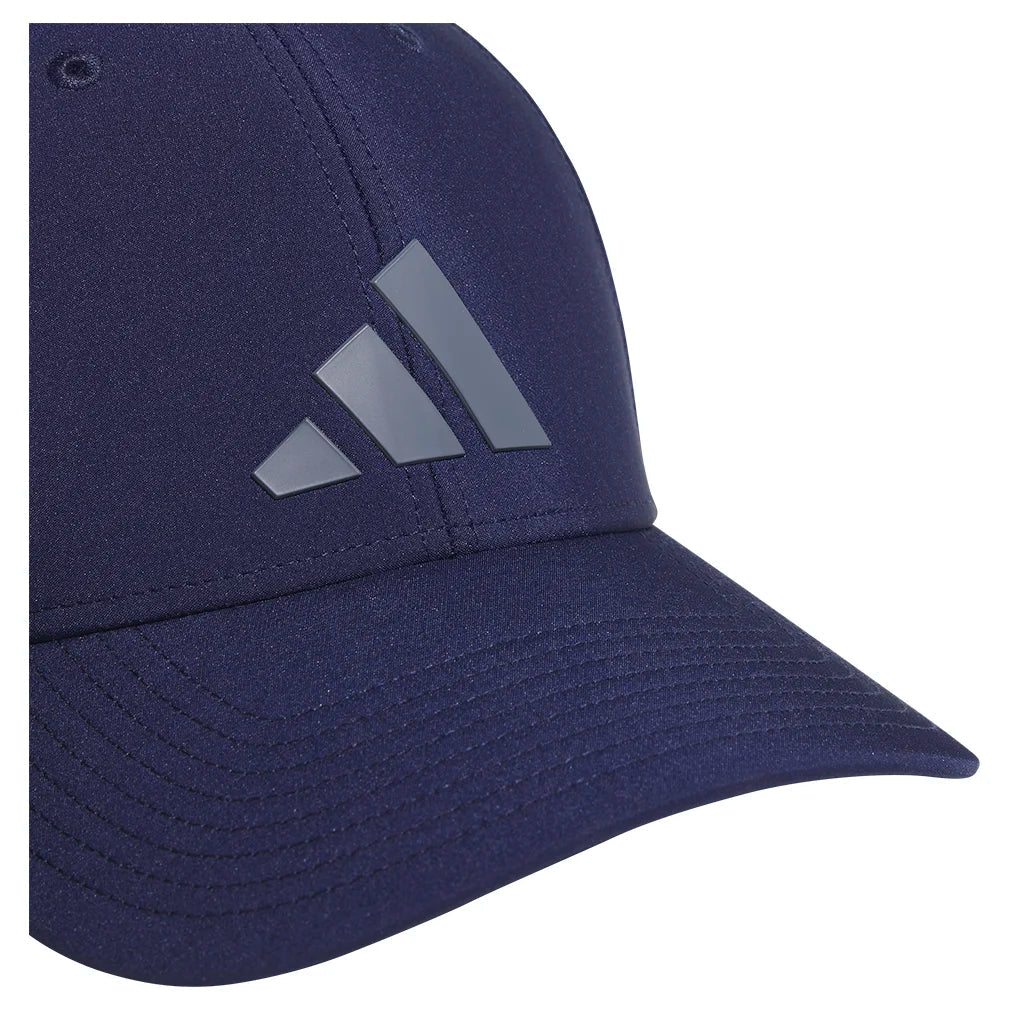 Men`s Gameday 4 Stretch Fit Hat Dark Blue and Onix Grey Apparel Adidas