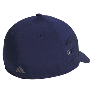 Men`s Gameday 4 Stretch Fit Hat Dark Blue and Onix Grey Apparel Adidas