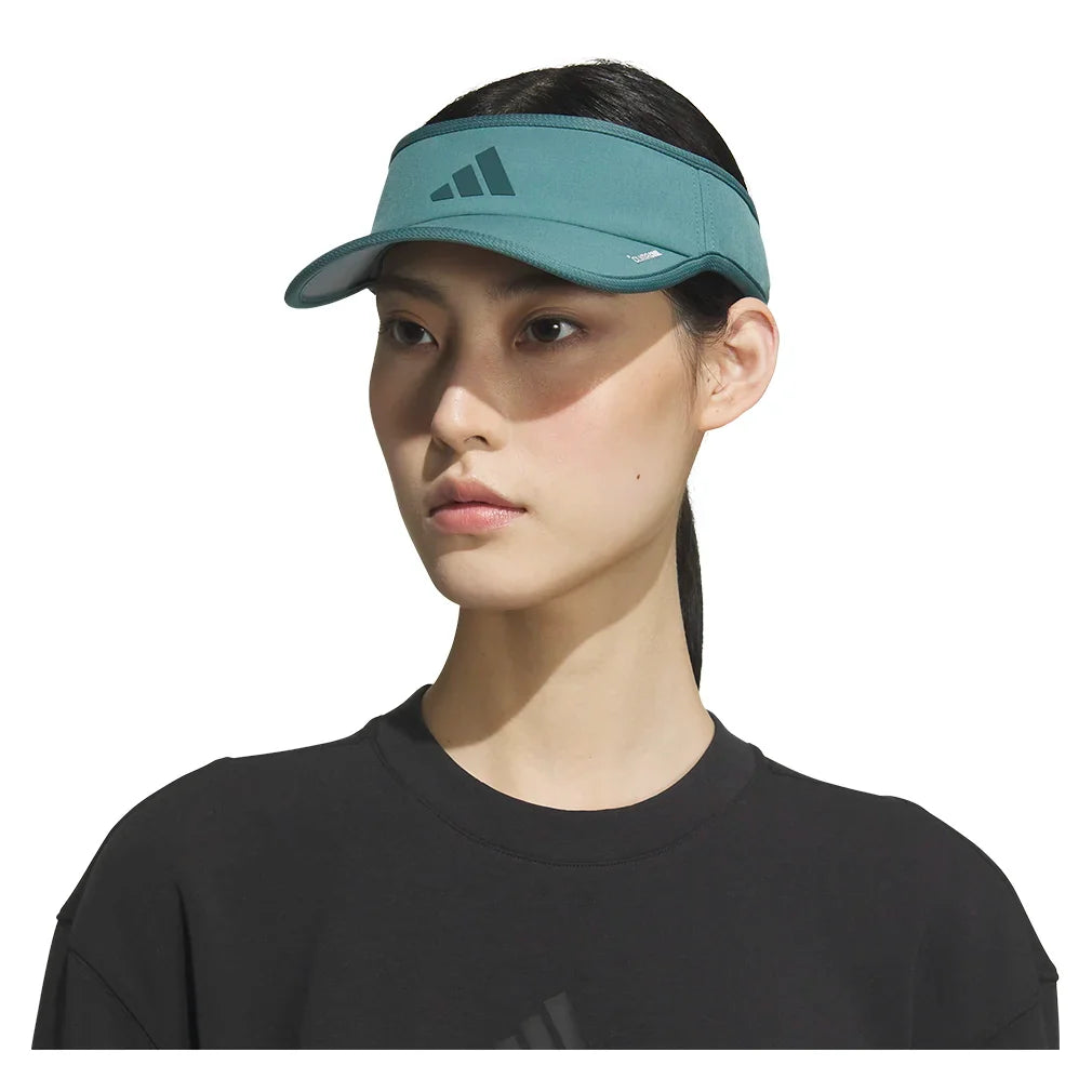 Women`s Superlite 3 Visor Preloved Teal and Aurora Ivy Apparel Adidas