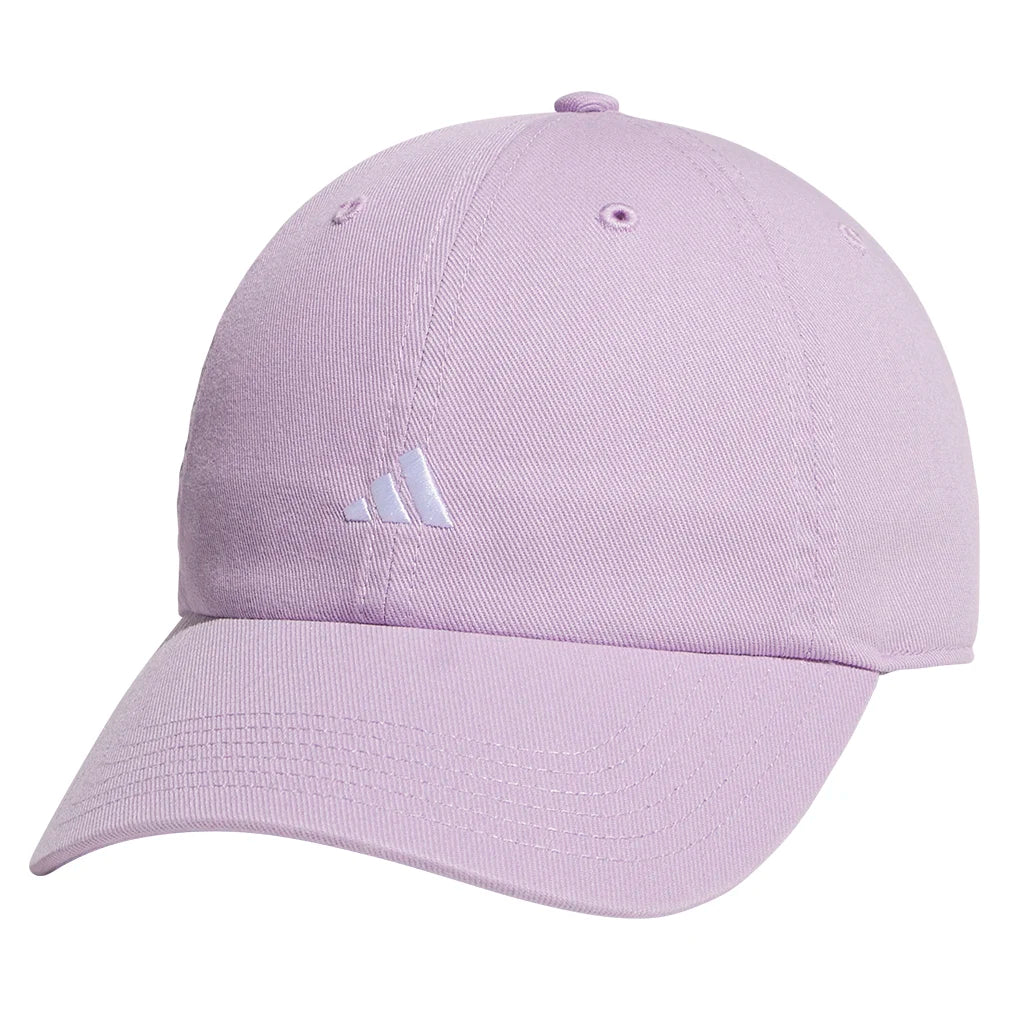 Women`s Saturday 3 Cap Powder Plum and White Apparel Adidas