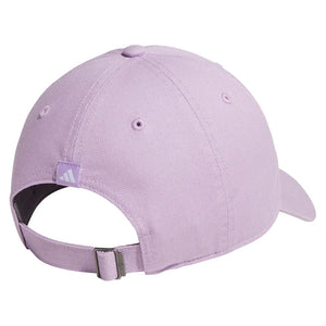 Women`s Saturday 3 Cap Powder Plum and White Apparel Adidas