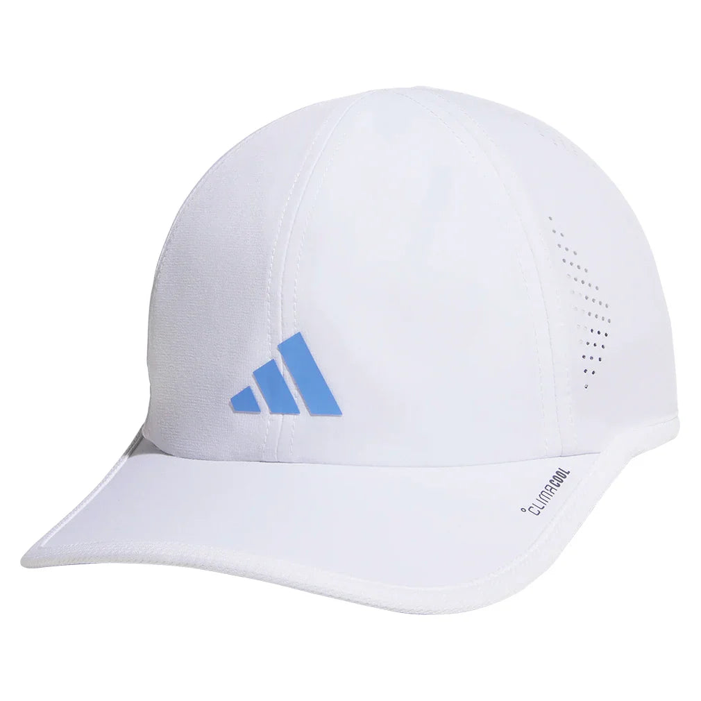 Juniors` Superlite 3 Hat White and Blue Fusion Apparel Adidas