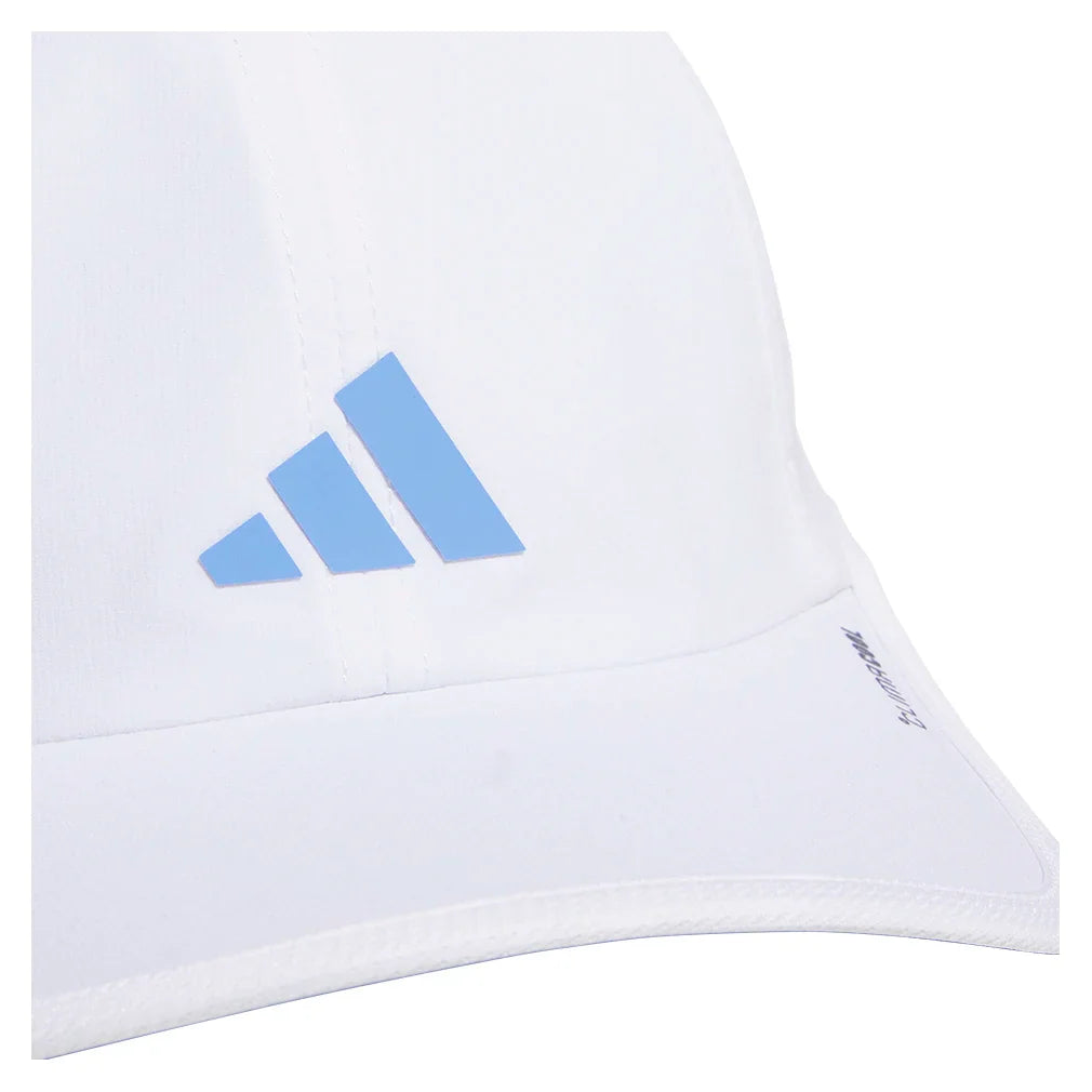Juniors` Superlite 3 Hat White and Blue Fusion Apparel Adidas