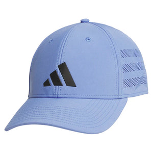 Men`s Gameday 4 Stretch Fit Hat Blue Fusion and Black Apparel Adidas