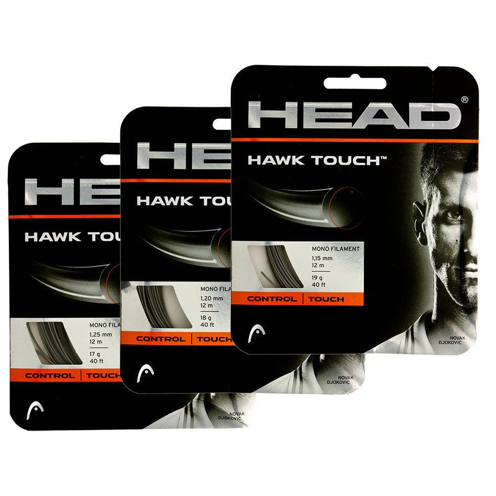 Hawk Touch Tennis String Anthracite Strings Head