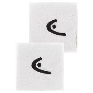 2.5 Inch Tennis Wristband 2 Pack White Accessories Head