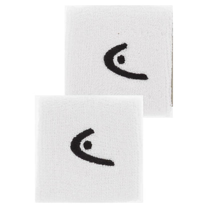 2.5 Inch Tennis Wristband 2 Pack White Accessories Head