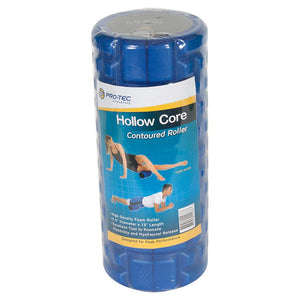 Hollow Core Countoured Foam Roller Training Equipment Pro-Tec