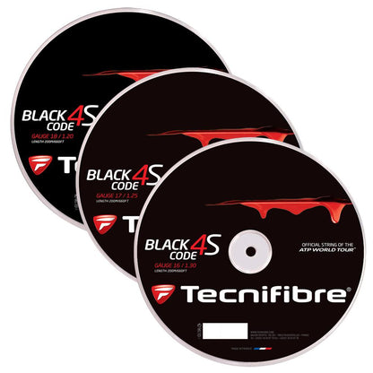 BLACK CODE 4S TENNIS STRING REEL Strings Tecnifibre