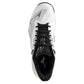 Men's Wave Exceed Light 2 AC Tennis Shoes White and Metallic Grey Footwear Mizuno