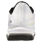 Men's Wave Exceed Light 2 AC Tennis Shoes White and Metallic Grey Footwear Mizuno