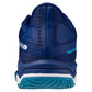 Men`s Wave Exceed Light 2 Tennis Shoes Bellwether Blue and White Footwear Mizuno