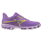 Womens Wave Exceed Light 2 AC Tennis Shoes Bellflower and White Footwear Mizuno