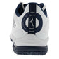 Men's Wave Exceed Tour 6 AC Tennis Shoes White and Dress Blue Footwear Mizuno
