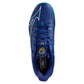 Men`s Wave Exceed Tour 6 Tennis Shoes Bellwether Blue and White Footwear Mizuno
