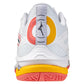 Women`s Wave Exceed Tour 6 AC Tennis Shoes White and Calypso Coral Footwear Mizuno
