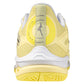Women`s Wave Exceed Tour 6 AC Tennis Shoes Pale Yellow and Black Sand Footwear Mizuno