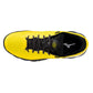 Men`s Wave Enforce Court AC Tennis Shoes Vibrant Yellow and Black Footwear Mizuno