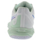Women`s Wave Enforce Court Tennis Shoes White and Frontier Blue Footwear Mizuno